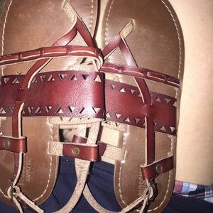 Cherry Brown Sandals